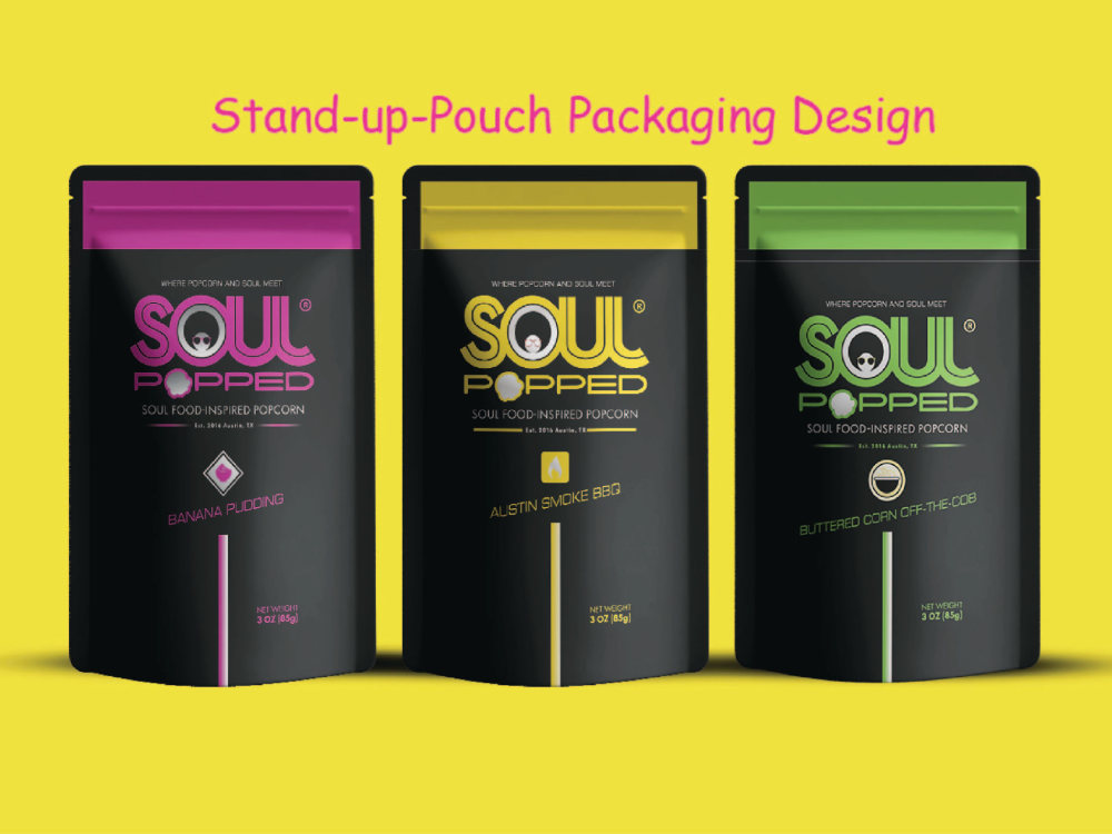 Pouch label design and packaging | Upwork