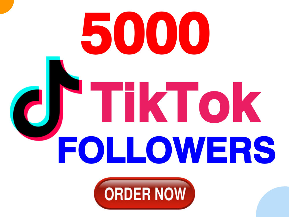 5000 Tiktok followers, tiktok promotion, tiktok growth | Upwork