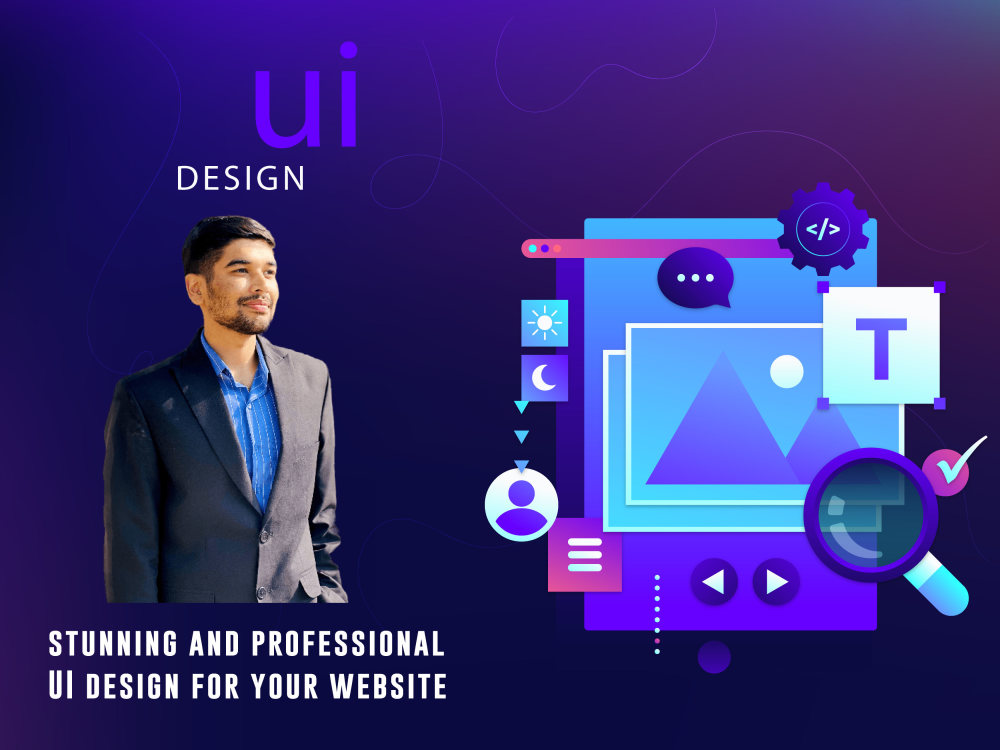 A stunning and professional UI design for your website | Upwork