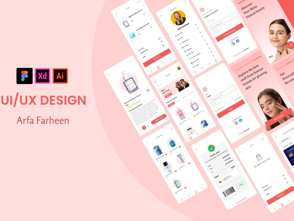 Get a custom UI UX Design for Your Mobile App | App Design in Figma ...