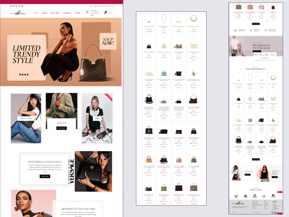 UX/UI Design For your Informative & E- commerce Website | Upwork