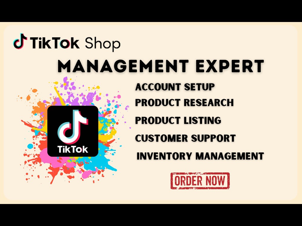 Tiktok shop virtual assistant Upwork