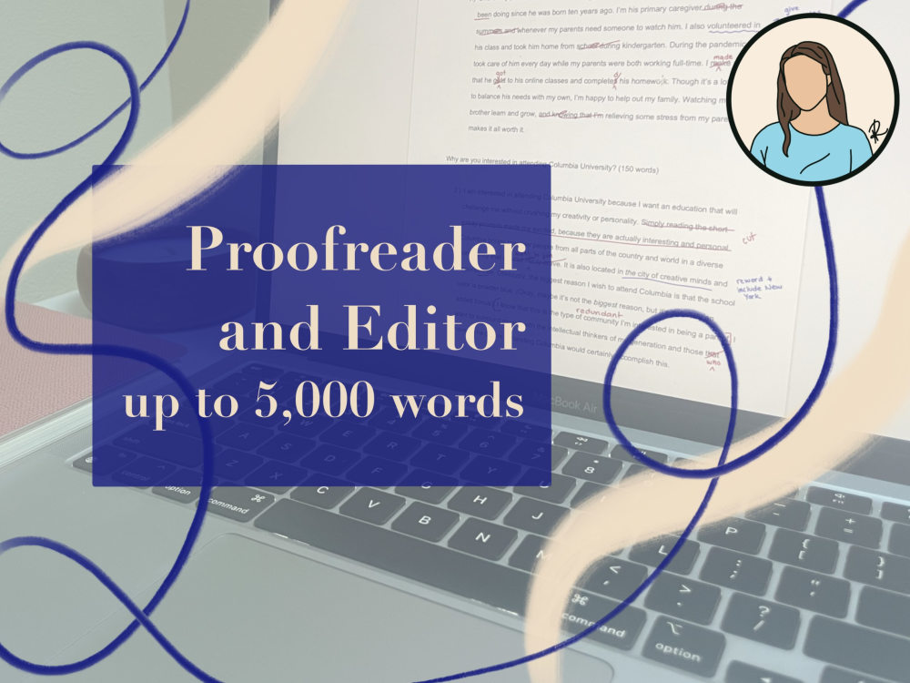 Proofreader And Editor A proofreader and editor for your document of up to 5000 words | Upwork