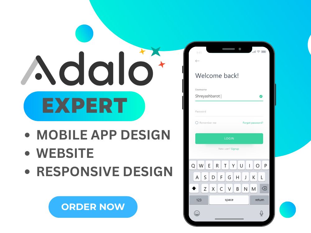 An adalo mobile app, or adalo responsive web app | Upwork
