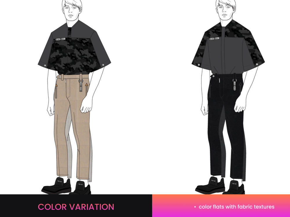 Fashion illustrations for your collection pieces in vector drawing | Upwork