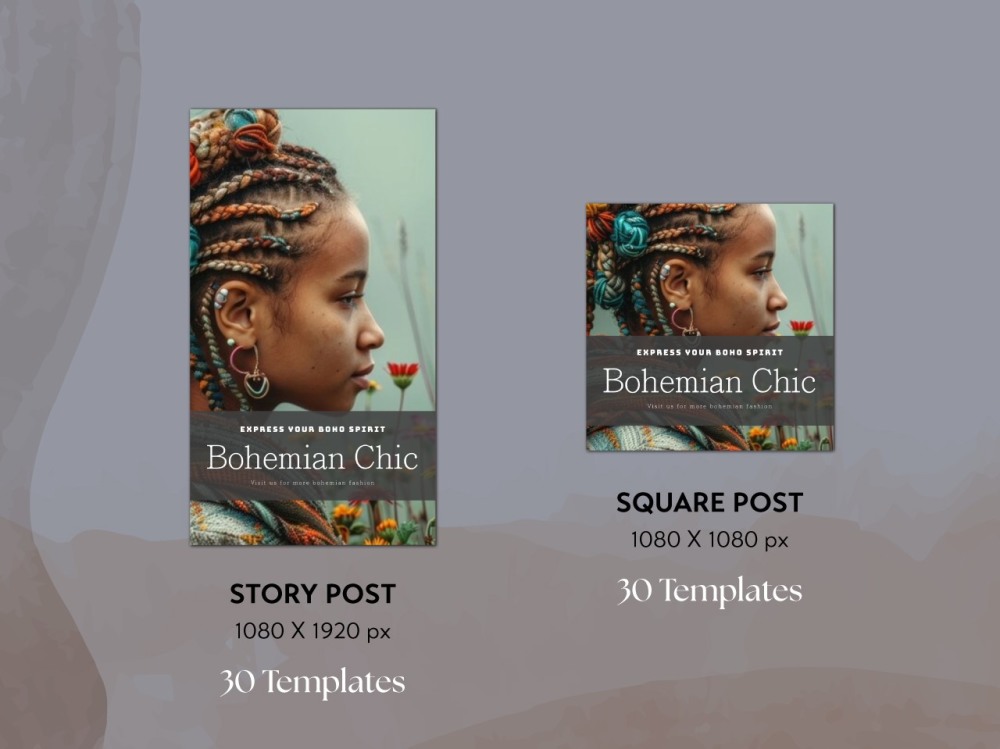 60 custom social media templates to boost your brand and engagement ...