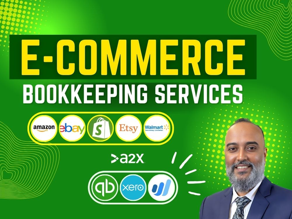 Ecommerce bookkeeping for amazon, square, shopify, ebay in quickbooks ...