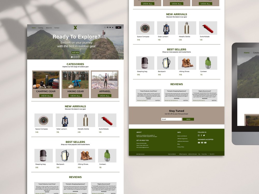 A stunning web design for your business | Upwork