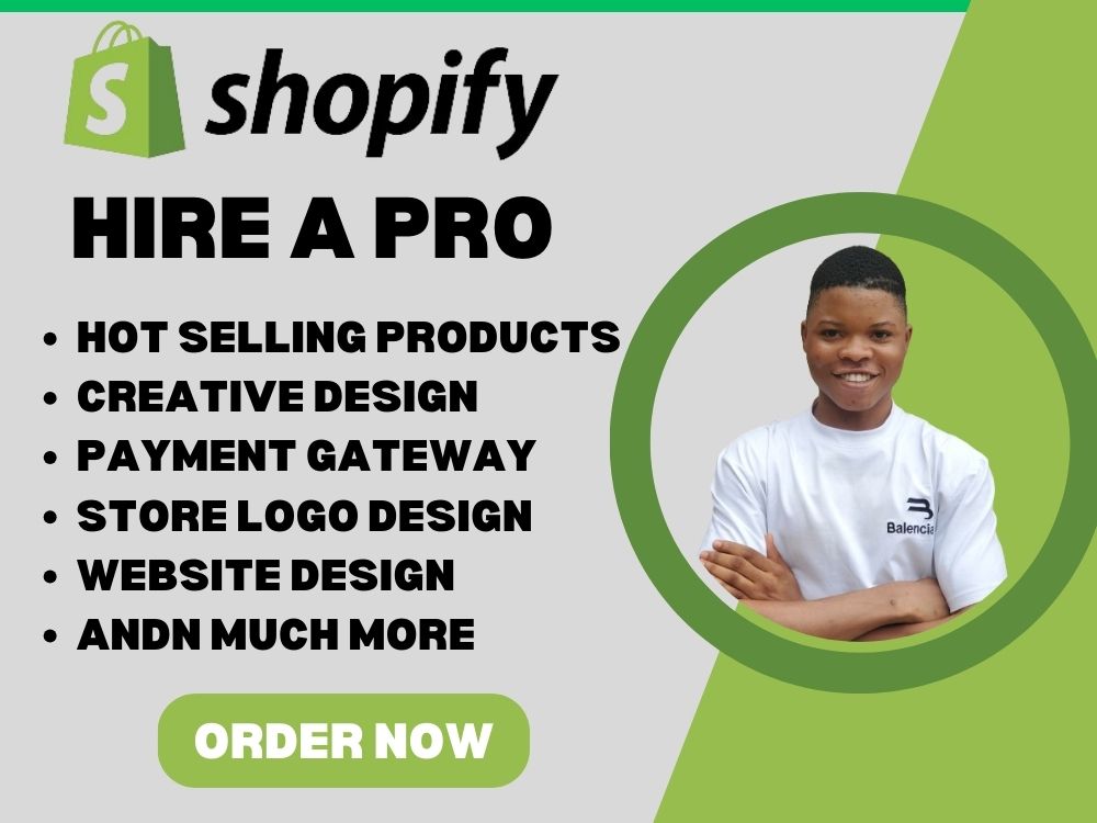 Shopify Store Designer, Shopify Expert, Shopify Developer, Shopify ...