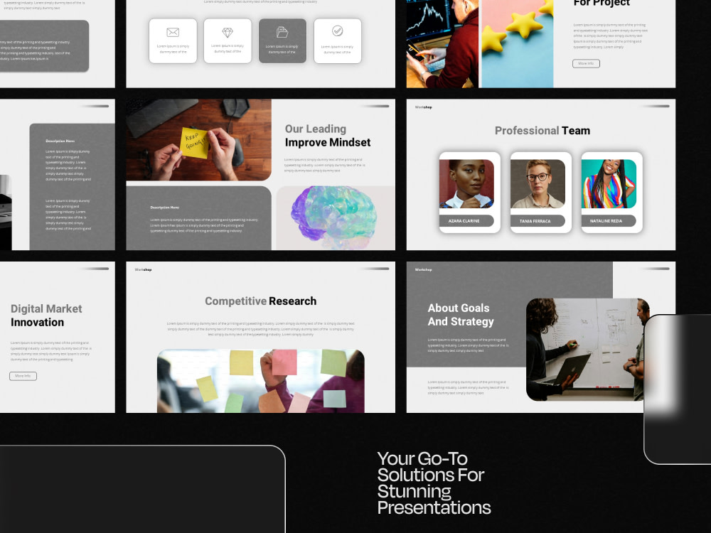 A business powerpoint presentation or investor pitch deck design | Upwork