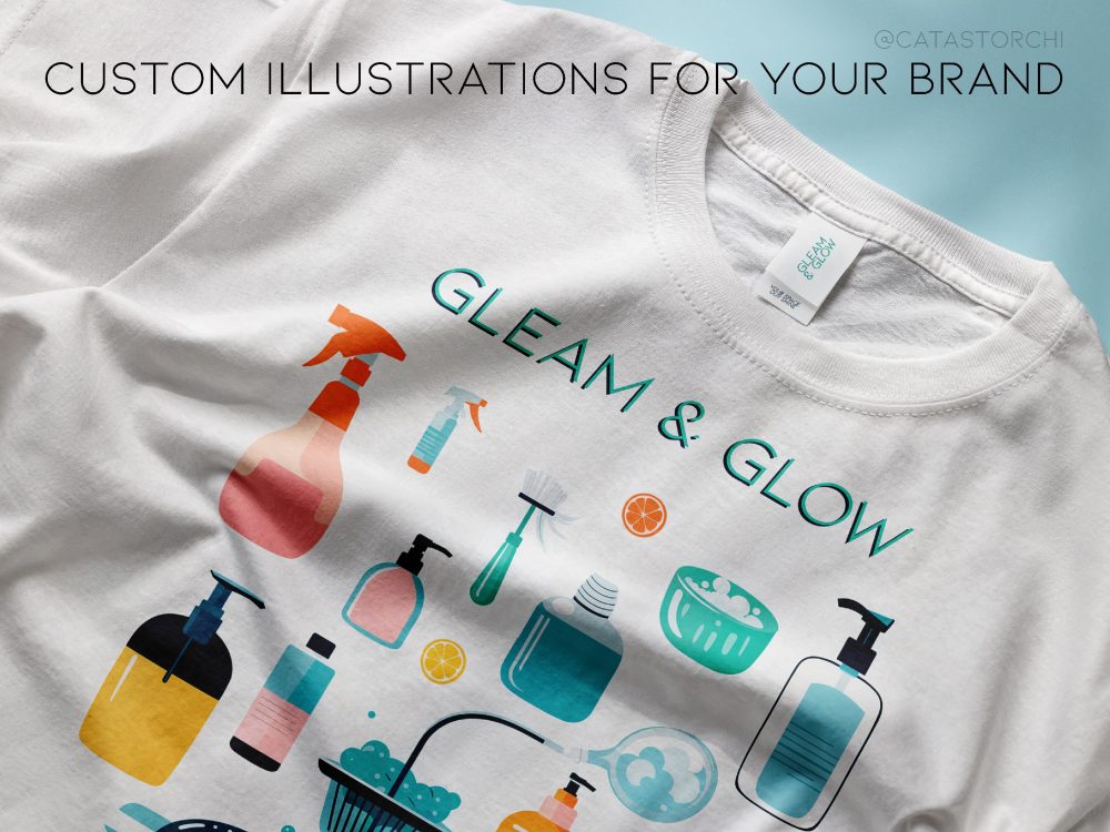 Illustrations for your brand (branding, social media, and brand ...