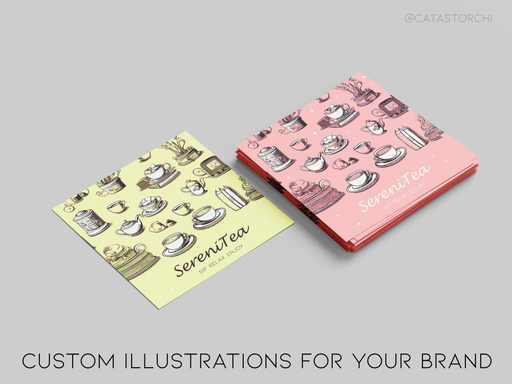 Illustrations for your brand (branding, social media, and brand ...