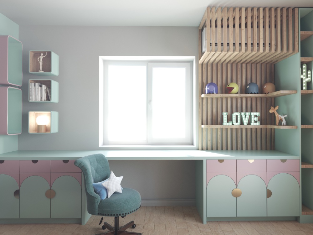 A kids room interior design | Upwork