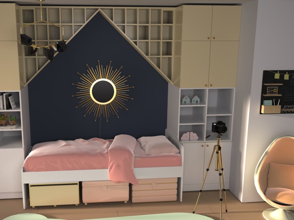 A kids room interior design | Upwork