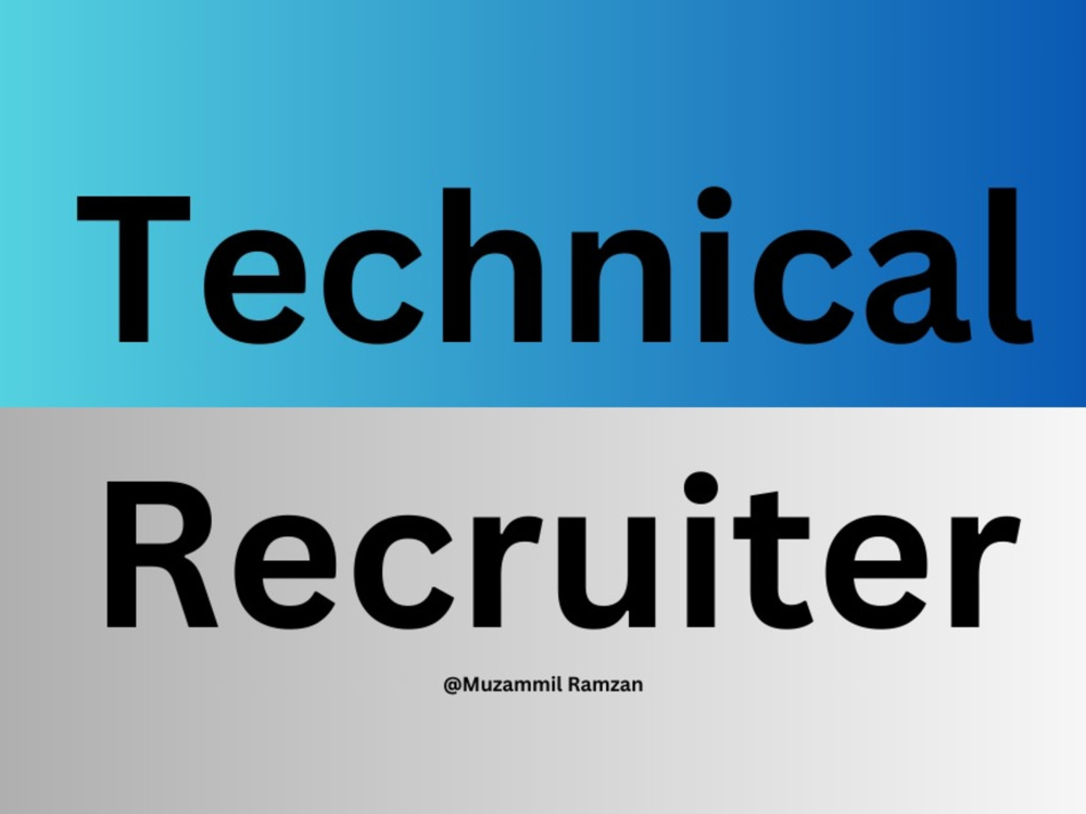 A Tech and It Recruiter | Upwork