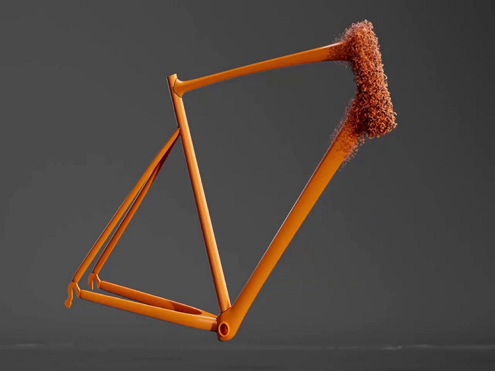 Bike Chain Exploded View 3d exploded view assembly 3d bicycle animation 3d product animation ...