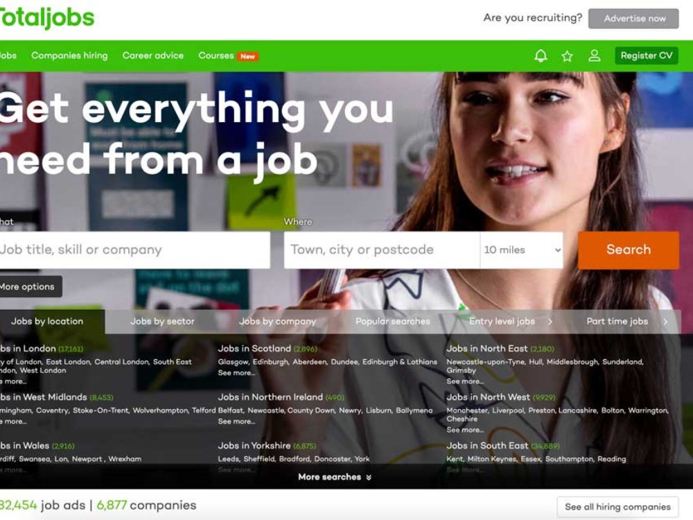 Recruitment website job board website recruitment agency website