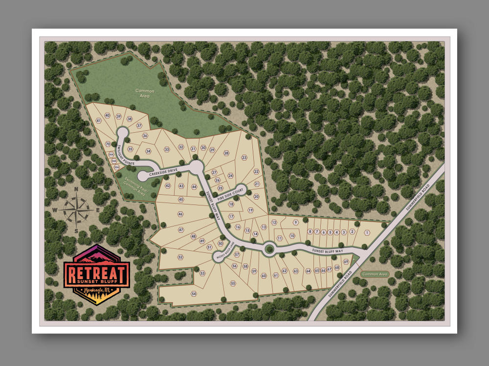 Property Development Site Map Architectural, Real-Estate Siteplan, Masterplan and Aerial Map ...