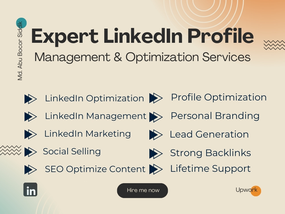 Professional LinkedIn Management & Optimization to Boost Your Profile ...