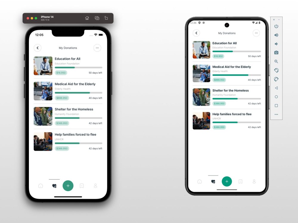 React Native Mobile Application iOS Android from Figma design | Upwork