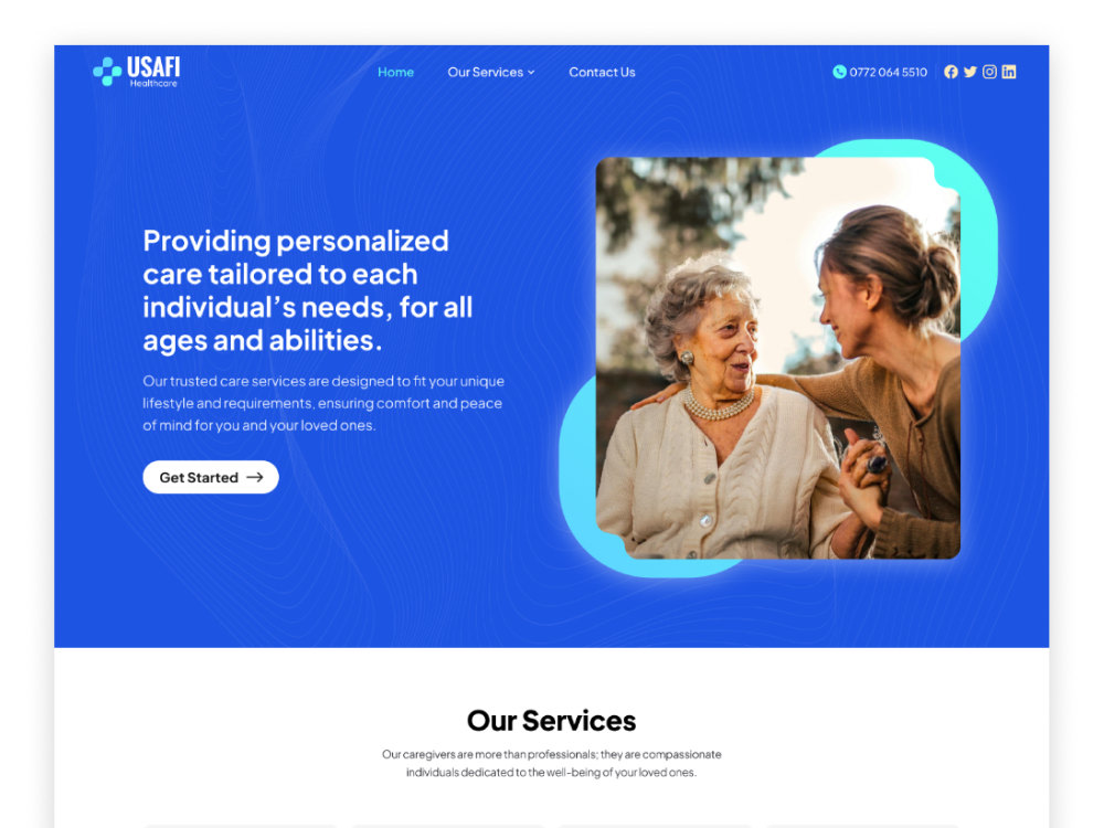 A Professional and Responsive Portfolio Website in WordPress | Upwork