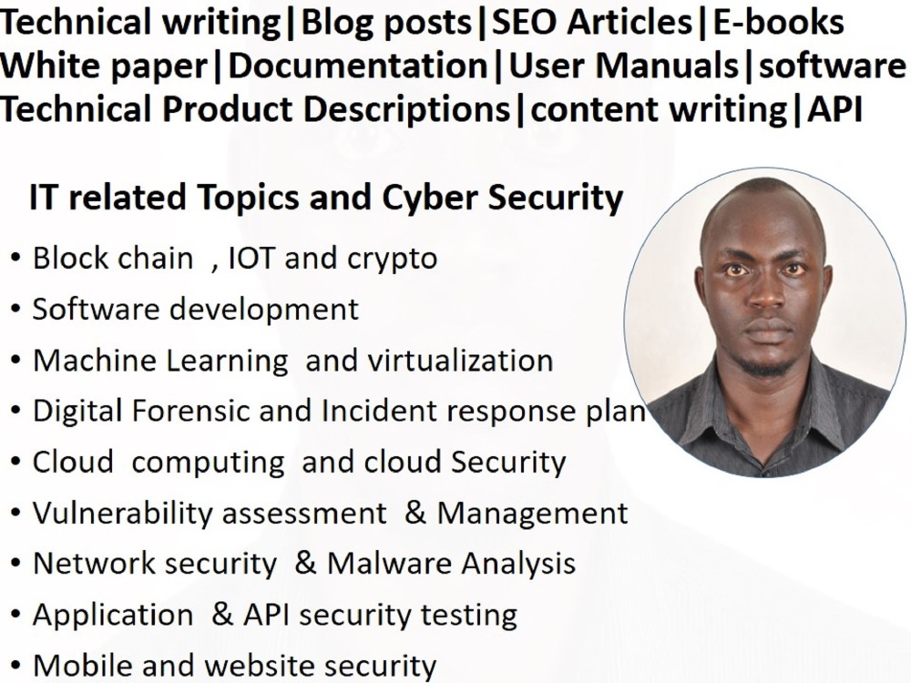 A technical Blog Article | Research Report | e-book | content 