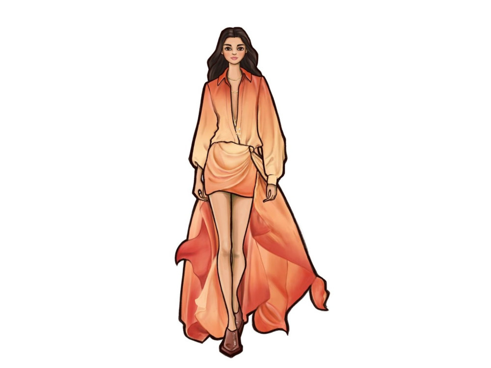 Amazing fashion illustrations. Detailed and realistic style. | Upwork