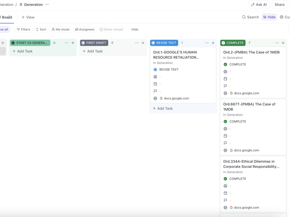 An automated, AI content generation platform. | Upwork