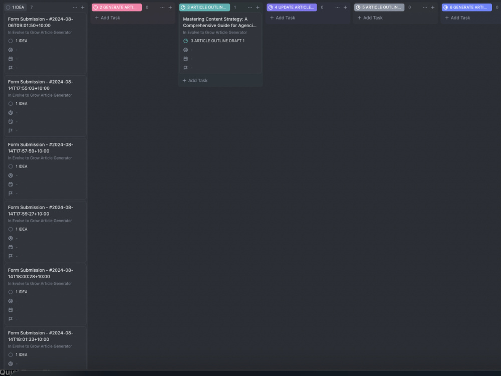 An automated, AI content generation platform. | Upwork