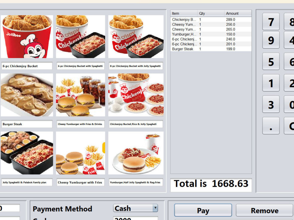 Food ordering system using Java and netbeans ide | Upwork