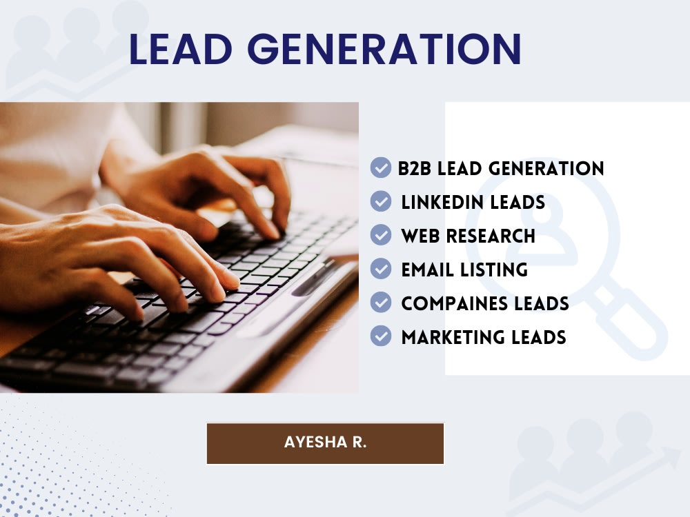LinkedIn Leads, Targeted Leads, Social Media Influencer Leads | Upwork