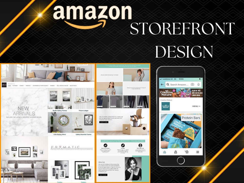 Professional Amazon Storefront Design | Upwork