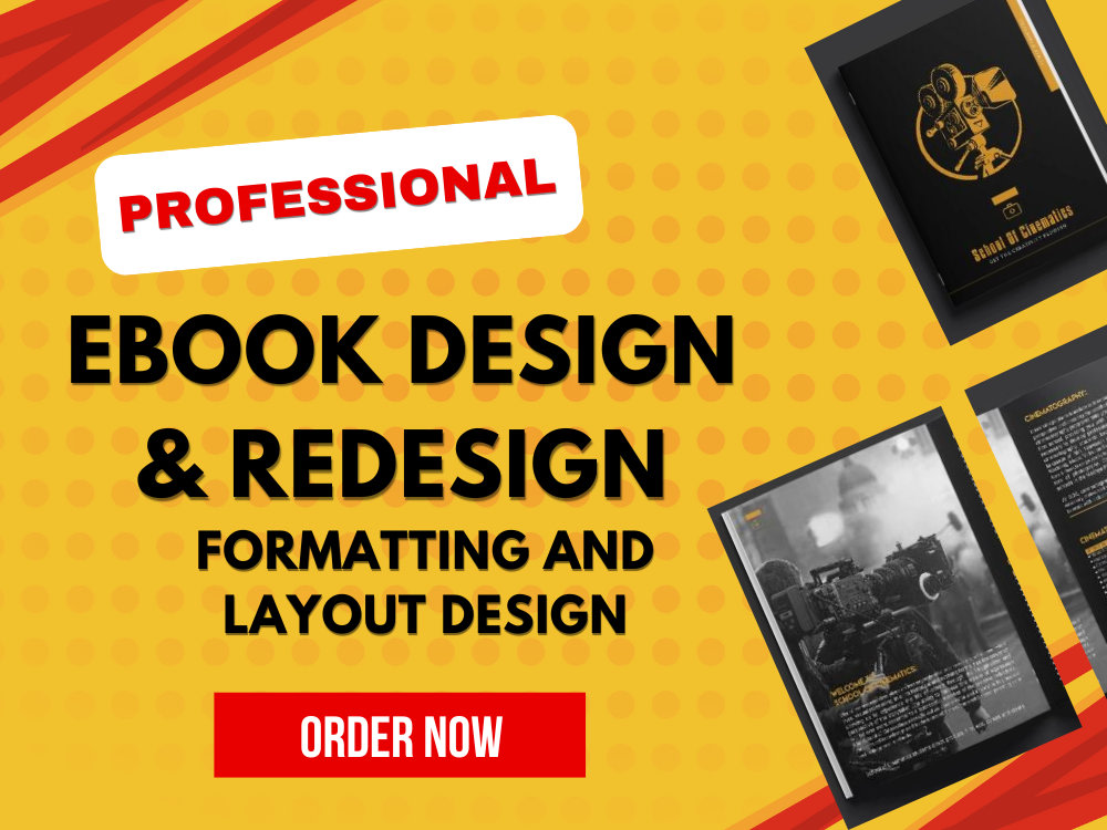 Unique Design Formatting A modern redesign and ebook design with complete formatting layout ...