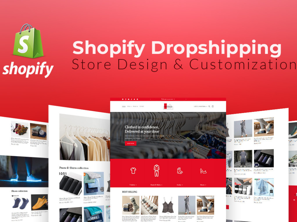 Profitable Shopify A 100% functional profitable shopify dropshipping online store | Upwork