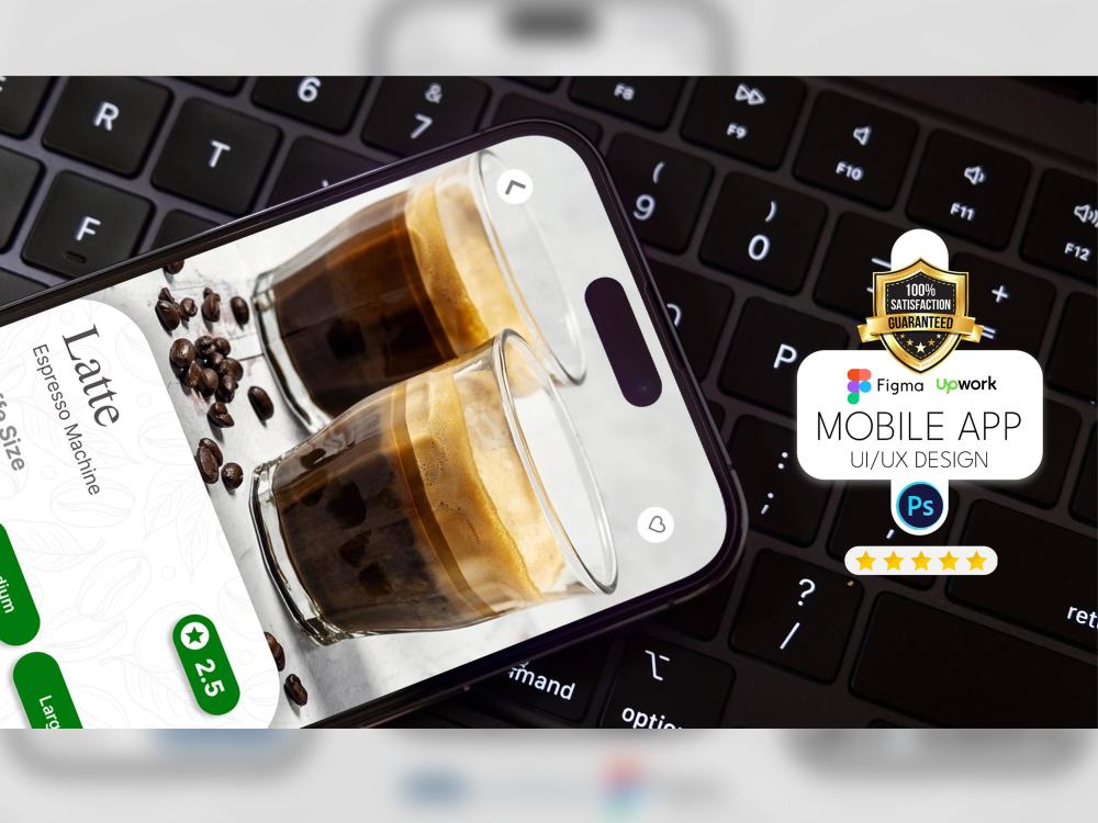 Top notch mobile app UI UX design Figma for IOS and android | Upwork