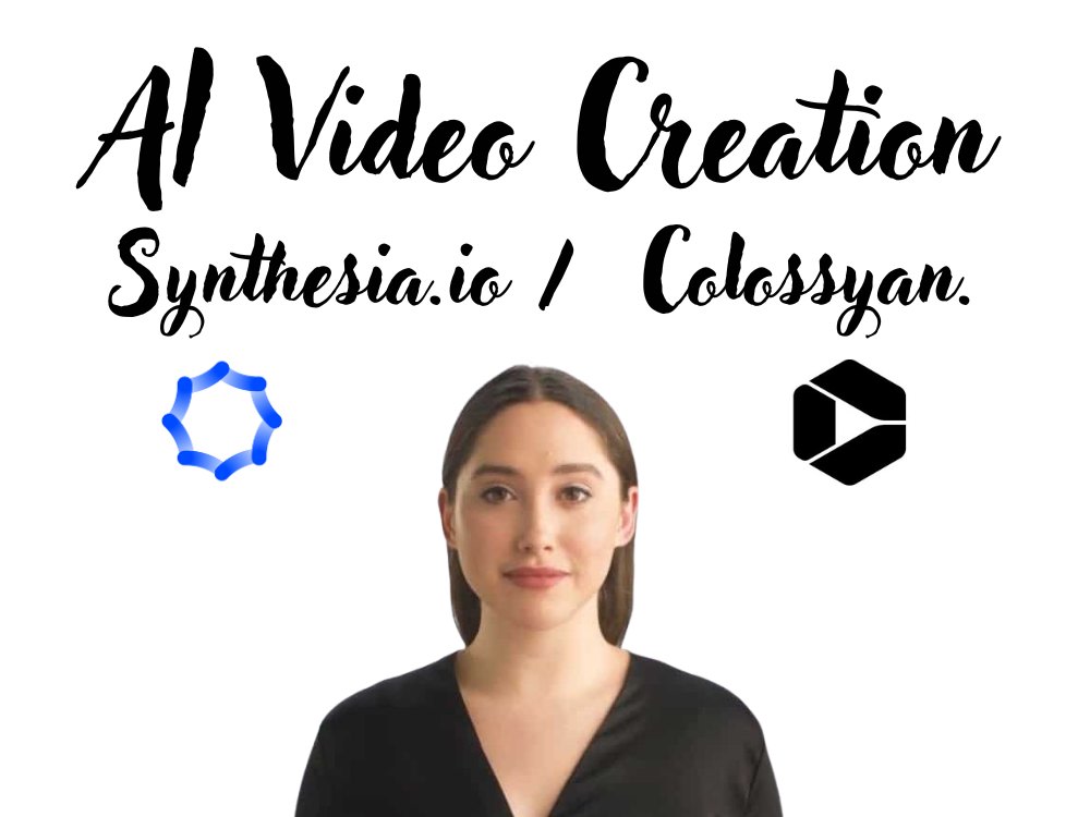 A stunning synthesia and colossyan ai videos for ads, training ...