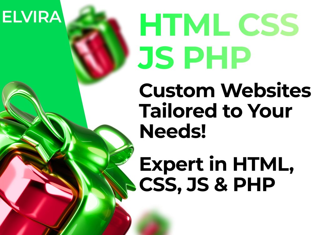 HTML CSS JS PHP | Upwork