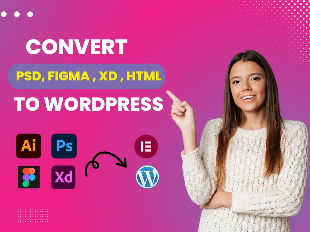 Perfect PSD to WordPress/XD / sketch / Figma to WordPress Conversion ...