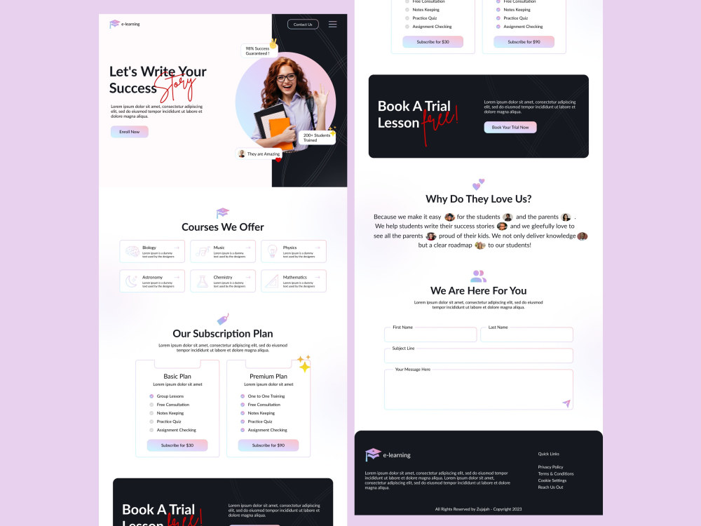 A High Converting Landing Page | Upwork