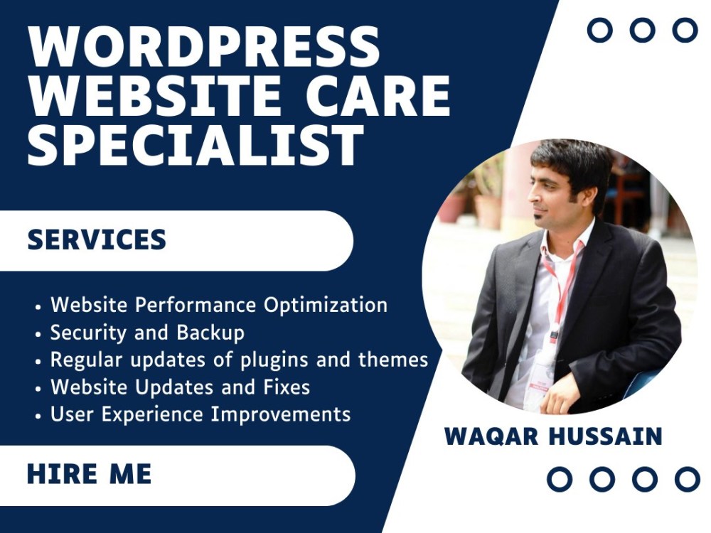 WordPress Website Care and Maintenance | Upwork