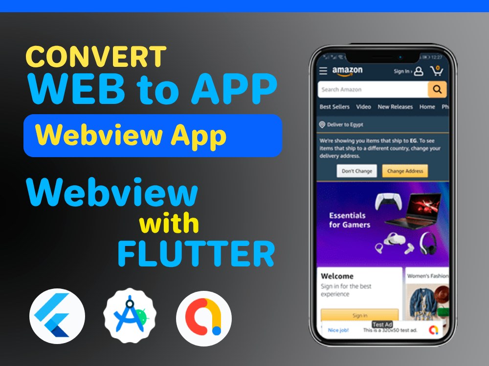 Your Website to Android app Webview | Convert Your Website into Mobile ...