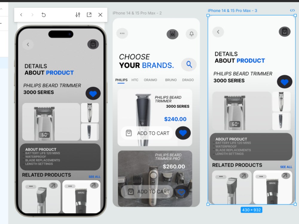 A Topnotch Figma UI/UX Design for Mobile and web application | Upwork