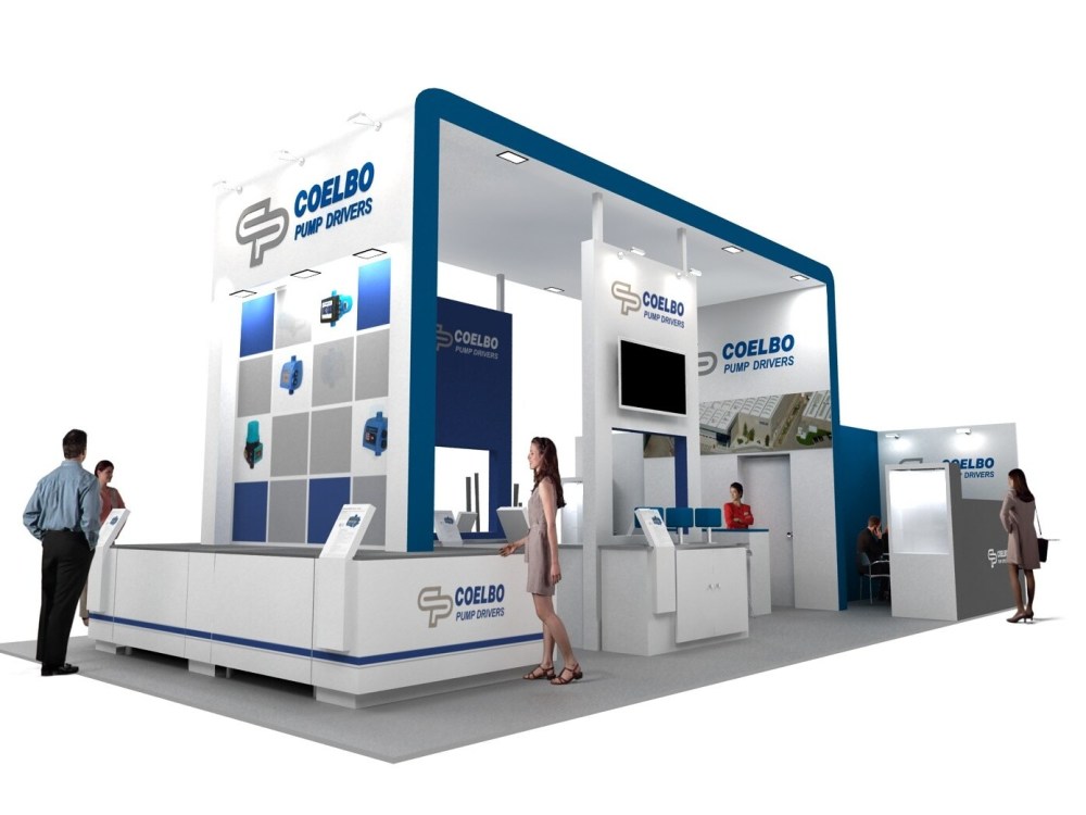Trade show booth | trade show backdrop and banner for your exhibition ...