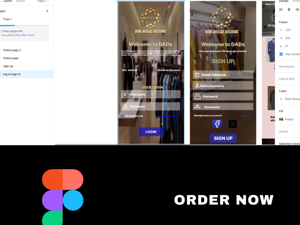 A figma UI?UX design | Upwork