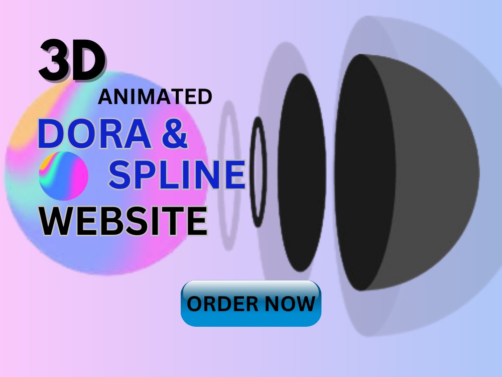 3D website Animation website on Dora and spline | Upwork