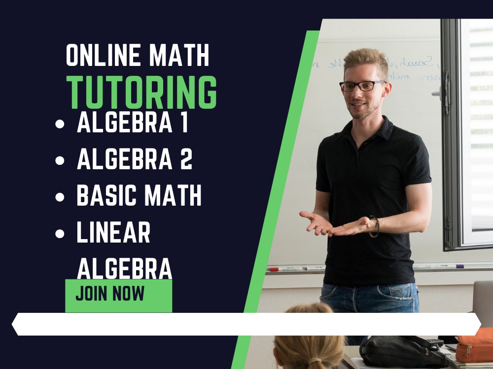Math Up Work Algebra 1,algebra 2 , linear algebra and basic math tutor | Upwork