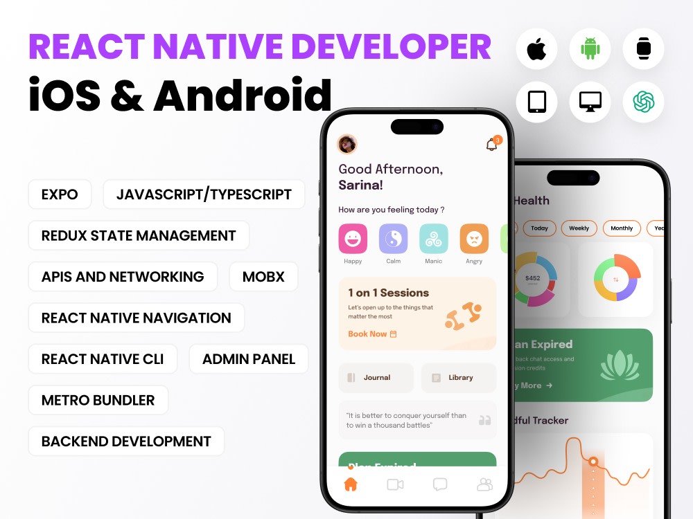 React Native Developer | React Native Expert | Android | iOS | Expo ...