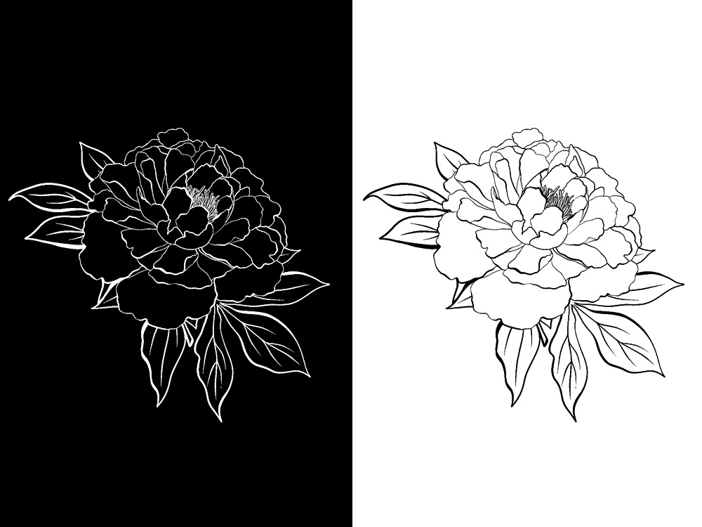 Simple One Color Drawing Simple one color illustration | Upwork