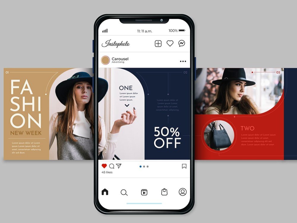 Attractive social media carousels posts for your instagram | Upwork