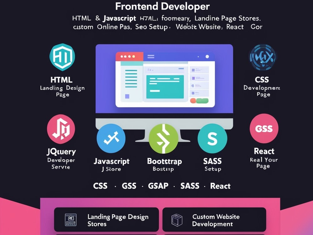 SASS website as a front end developer | Upwork